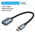 Specificaties Vention USB 3.0 kabel 15cm lang nylon jas