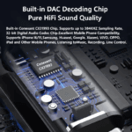 3D-weergave van de interne Conexant CX31993 chip die zorgt voor pure HiFi geluidskwaliteit
