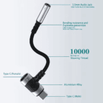 Specificaties van de trekontlasting en nylon kabel die bestand is tegen explosie en buigen