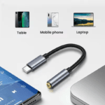 USB-C naar aux adapter compatibel met tablet mobiele telefoon en laptop