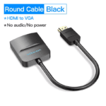 Standaard Vention HDMI naar VGA adapter model zonder extra poorten